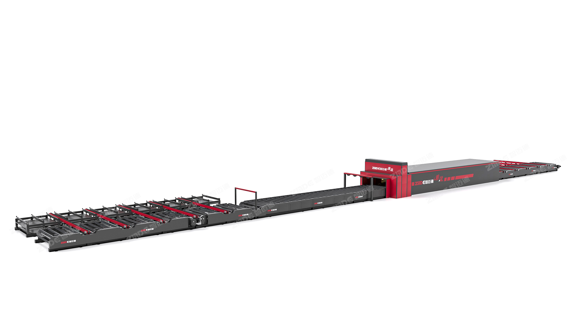 雅涂輥道式智能噴涂生產線